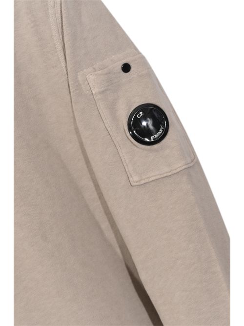 Felpa girocollo in cotone mafilè Dove C.P. COMPANY | 20CMSS207A 110337O904